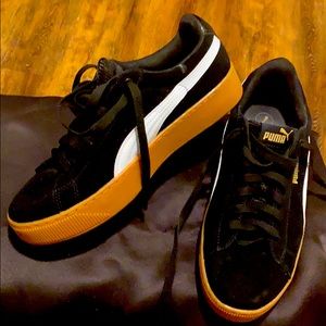 Puma gym shoes, two wearings